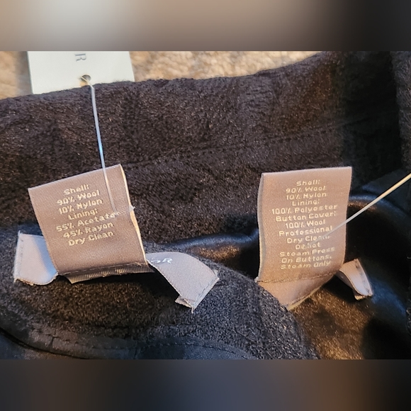 Ann Taylor Wool Suit Set. Black. Size 6. NWT. - Picture 4 of 9